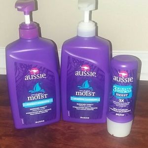 Aussie Mega Moist + 3 minute miracle moist bundle!